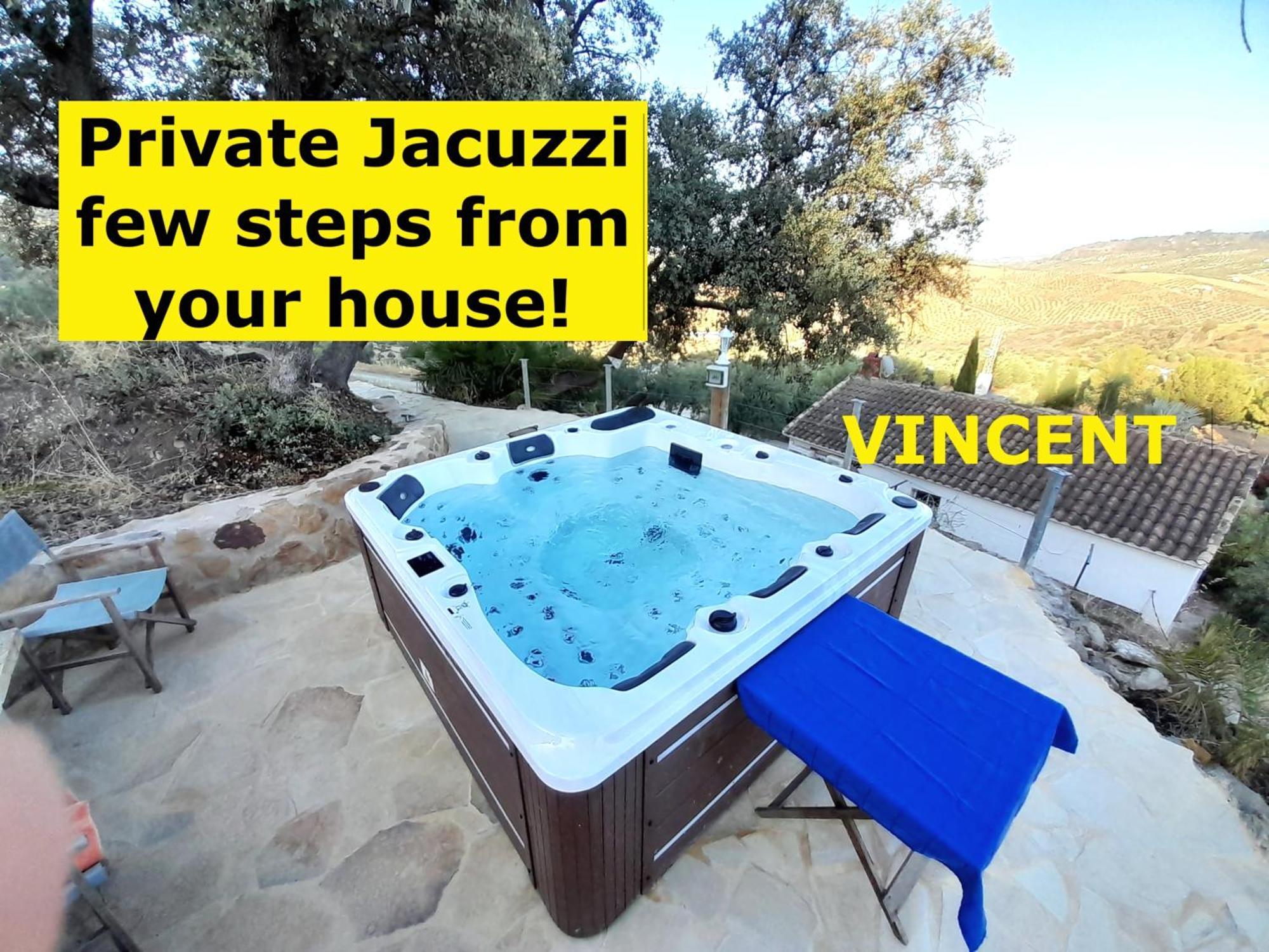 Rural Cottage, With Pool & Optional Private 6 Guests Jacuzzi Tolox Exterior photo